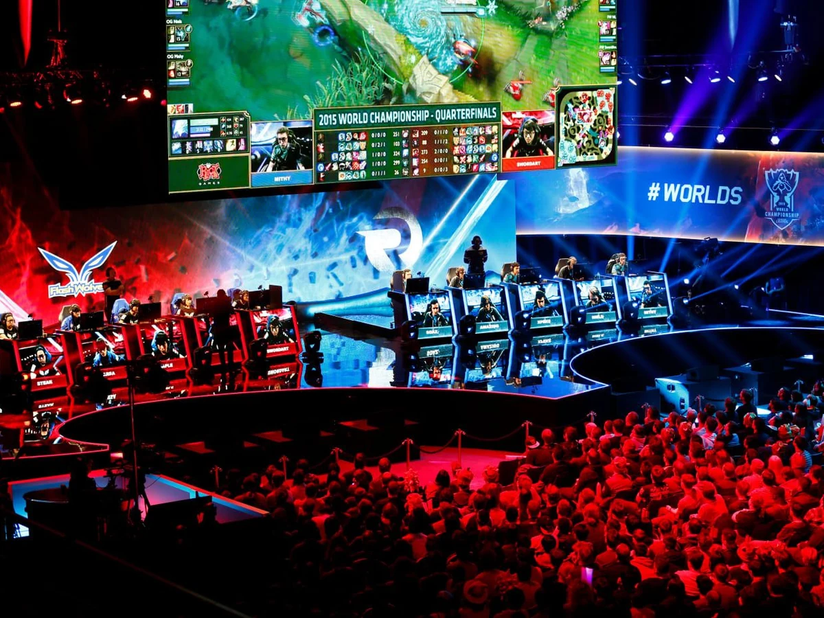 Ilustrasi suasana permainan digital di lobi TOPANWIN